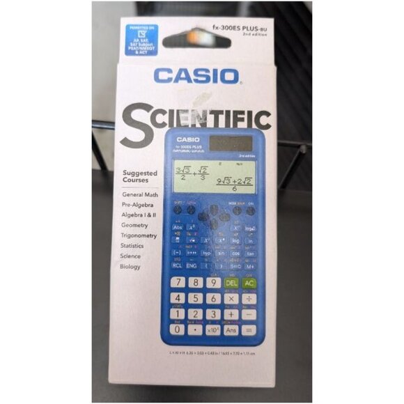 Casio FX-300 Scientific Calculator Blue - Picture 3 of 9